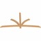 Ekena Millwork Davenport Timber Gable Bracket, Western Red Cedar, 84"W x 45"H x 1 1/2"D x 3 1/2"F, 13/12 Pitch GBW084X45X0204DAV00SWR - alternate 3